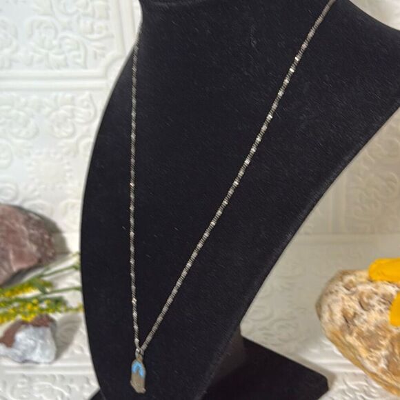 Vintage Catholic Blue Enamel Miraculous Medal Mary Religious Pin Pendant Jesus 9 - Picture 4 of 16